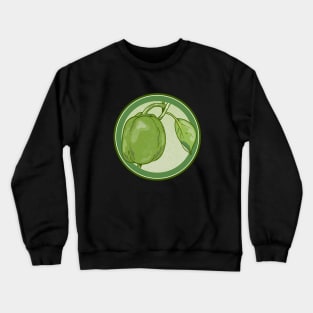 Green Capsicum Crewneck Sweatshirt